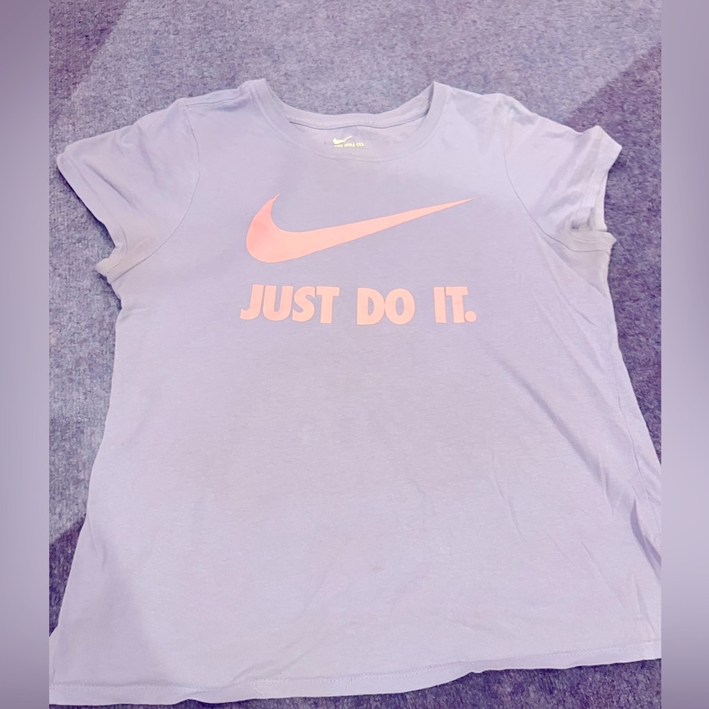 Girls pink and purple Nike t-shirt